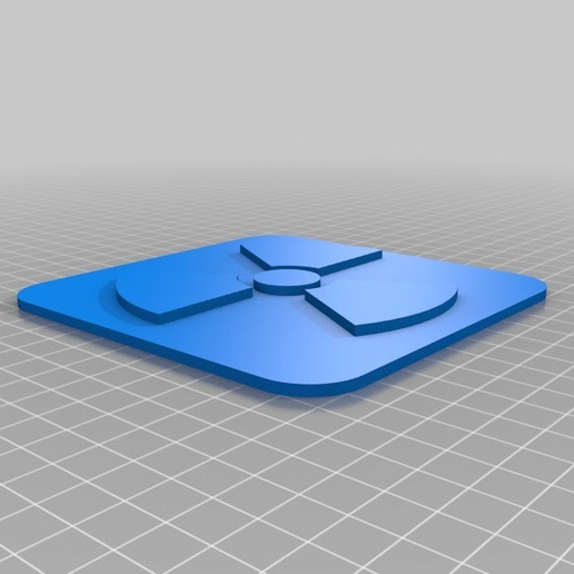 8f03dab9b7791fd39cedc1051630c445.png Plaque de symbole de radiation simple