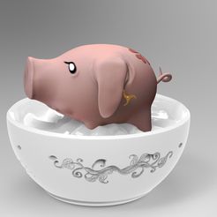 untitled.26.jpg Free STL file Nanatsu no Taizai, Hawk Captain Leftovers・3D printable object to download