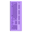 Old PC - keyboard solo.stl PC antiguo 1:35 preinstalado