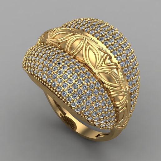 Women Ring 3DM Womens Ring 3d models 3D print model 3D print model 3D model