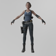 Renders0020.png Jill Valentine Raccon City Textured Rigged