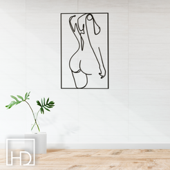 woman-3.3.png FEMME 3 DÉCORATION MURALE PAR : HOMEDETAIL