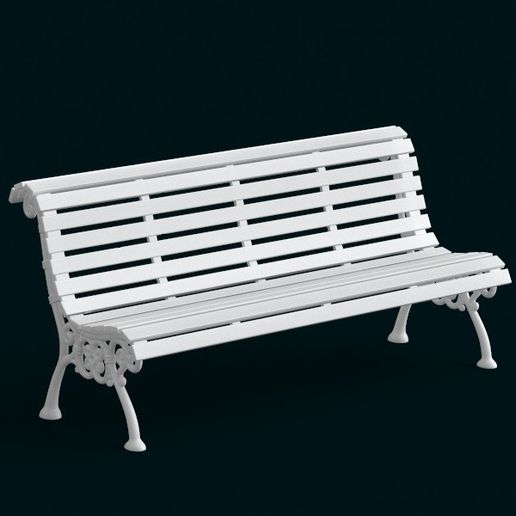 1:10 Scale Model - Bench 02