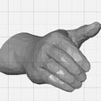 1.jpg рукопожатие 2 руки Высококачественный 3D скан