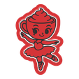 balerina-capuchina.png Brainrot Viral cutters x10 / cake cutter