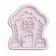 11.jpg Santa house cookie cutter