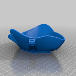 mask_bigger_nose.png Free 3D file Covid-19 Mask Remix (faster print, cosmetic tampoo as filter)・3D printer design to download