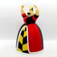 queen angle1.jpg Free STL file Queen of Hearts・3D print design to download