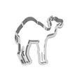 model.png cookie cutter Dromedary  Asia, Animal, Animal Wildlife, Animals In The Wild, Artiodactyla