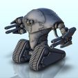 21.jpg TR 700 soldier-robot 5 (+ supported version) - BattleTech MechWarrior Warhammer Scifi Science fiction SF 40k Warhordes Grimdark Confrontation