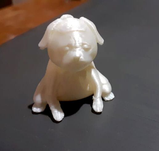 🗝️ Pakkun KEYCHAIN - Naruto・ OBJ File for ・Cults