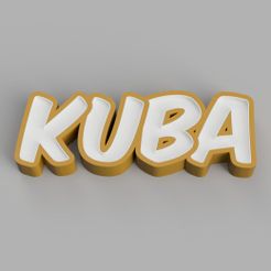 LED_-_KUBA_2023-Mar-16_10-41-39PM-000_CustomizedView28787168234.jpg Archivo 3D NAMELED KUBA - LÁMPARA LED CON NOMBRE・Modelo para descargar y imprimir en 3D