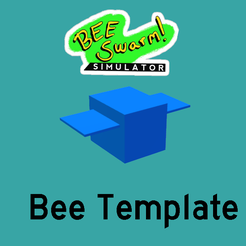 beetemplate.png Bee Swarm Simulator Figure Template (Roblox)