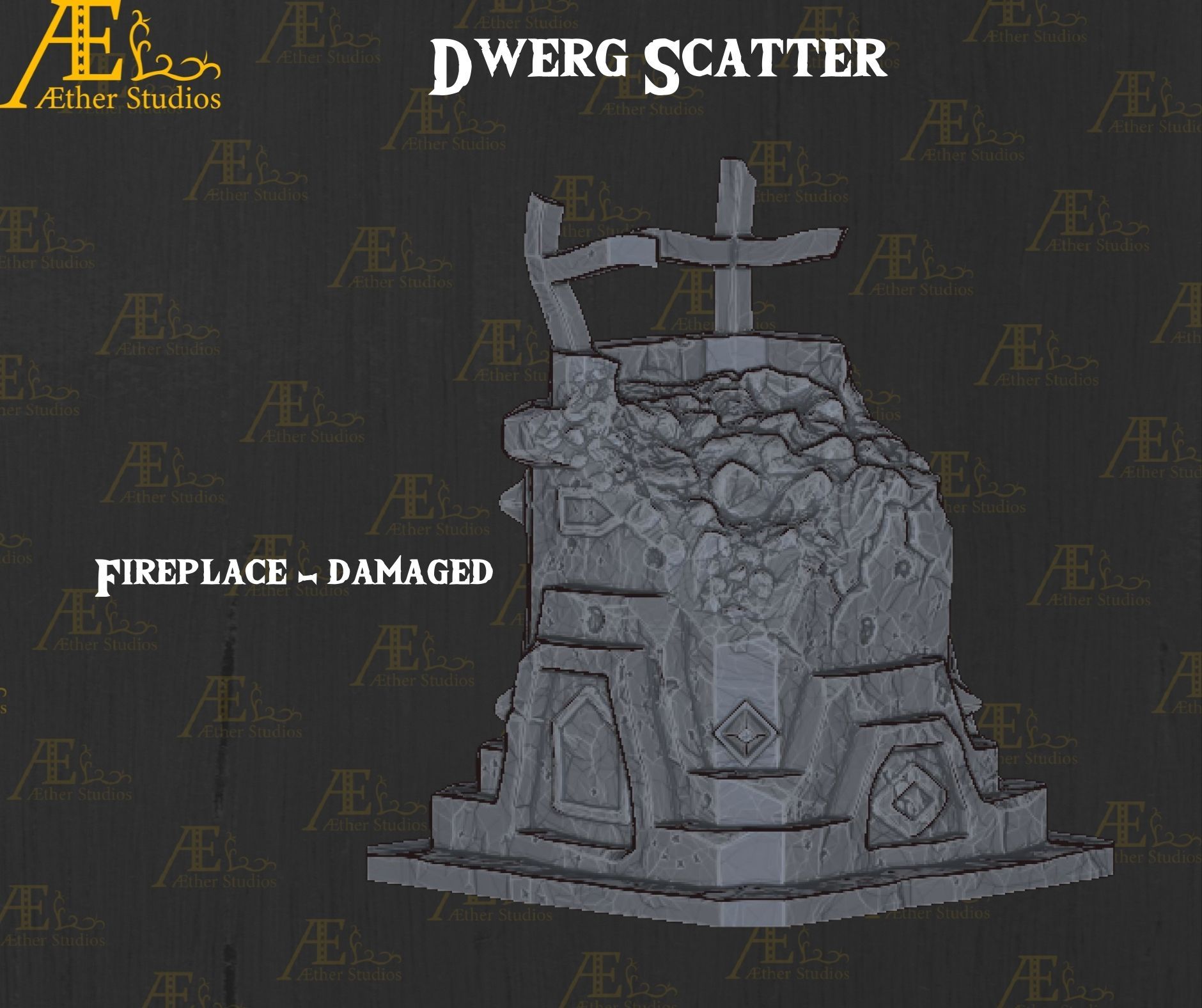 resize-8.jpg Download file Dwarven Kingdom: Clan Dwerg's Throne of the Second Son • Design to 3D print, AetherStudios