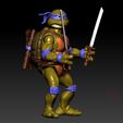 ScreenShot619.jpg Leonardo TMNT 6" ACTION FIGURE FOR 3D PRINTING.
