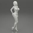 Girl-0019.jpg Woman wearing high heel shoes and mini skirt 3D print model