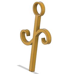 griffin3d.jpg STL file Headmistress Griffin necklace (Winx)・3D printable model to download