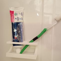 20151112_170604.jpg Toothpaste and Toothbrush Wall Mount