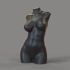 sex9.jpg Archivo STL Torso de mujer sexy para vela・Objeto de impresión 3D para descargar