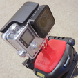 Capture_d__cran_2015-10-09___11.31.36.png Free STL file GoPro Tripod Quick-Release Plate Mount Adapter (Hama-compatible)・3D printable design to download