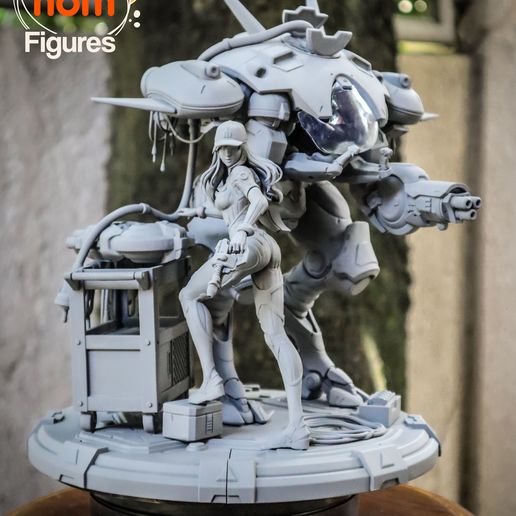 🗿 Dva - Overwatch・ 3D File for 3D printing・Cults