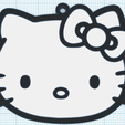 hello-kitty.png Hello Kitty KEYCHAIN OR PENDANT