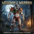 WEREWOLF-WARRIOR.jpeg WEREWOLF WARRIOR – DETAILED 3D CHARACTER MODEL OBJ WITH TEXTURES