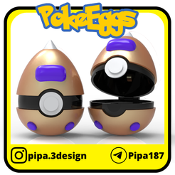 Weedle-1.png STL file Weedle Easter egg・Design to download and 3D print