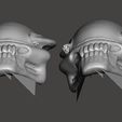 4.jpg SERPENT PREDATOR Full Scale Bio Mask Helmet 2 versions - STL for 3D printing HIGH-POLY