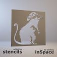 Banksy-Rat-with-star-glasses-32.jpg 🖌️ Stencils - Banksy - Rats - Mega Pack (x21)