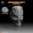 3.png Skyrim Dragon Priest Mask Collection - Epic Replicas for FDM Printing