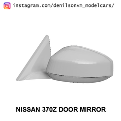 370z1.png STL file Nissan 370Z Door Mirror・3D printable design to download