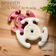 Spinner_on-wood.jpg SPINNER | Print-in-place fidget hand spinner