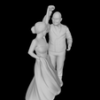 model-9.png Wedding Couple- Wedding Couple Dancing- Dancing Couple- Bride and Groom- Dancing bride and groom- Cake Topping- Diorama
