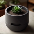 0.png Self Watering Designed Succulent Planter