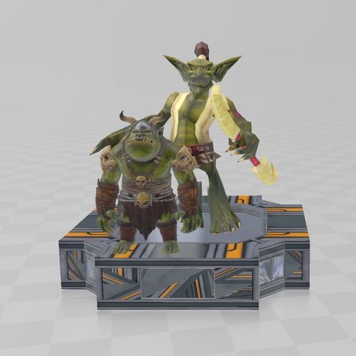 Goblin & Troll - 3D model önizlemesi