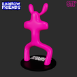 33333.png PINK FROM RAINBOW FRIENDS ROBLOX GOOEY | 3D FAN ART