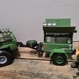 Remolque de luz del generador de GI Joe