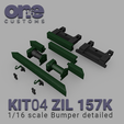 Kit_bumper.png 1/16 scale WPL Bumper Kit Highly detailed