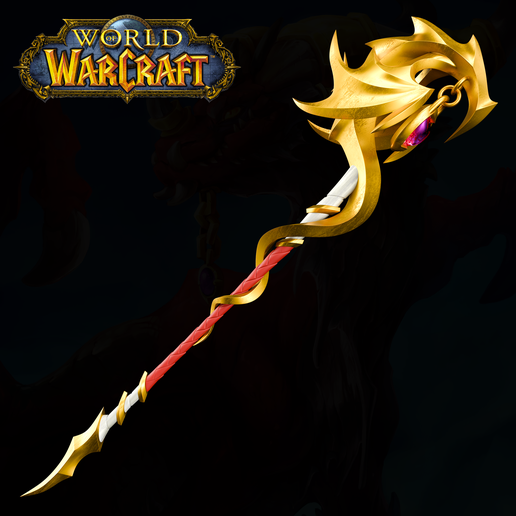 Alexstrasza's Staff | World of Warcraft | 3D Printing | Cosplay | Replica