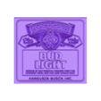 budlight-sign.stl BudLight sign -paint it your self tile