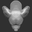 18.jpg Spaniel Cavalier dog head for 3D printing