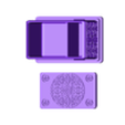 GR MARROC BOX V2.stl STL-Datei GROSSE UNKRAUT-BOX CONTENDOR CONTENDOR HIERBA KÖNIGREICH MAROKKO 2 GRINDERKING 180X120X136MM EINFACH DRUCKEN・Modell zum Herunterladen und 3D-Drucken