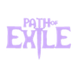 POE-Logo.stl Path of Exile Logo