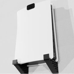 STL file PlayStation 5 PS5 1st Digital Edition Horizontal Stand System ...