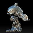 A5.jpg Koi Fish 3D print model