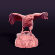 R1.png Lowpoly Eagle Statue - Figurine