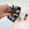 AP_Paint_Rack_2.jpg Army sized paint rack for holding Army Painter (Or dropper sized) paints.