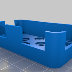 Pi_Zero_Case_-_bottom.png Archivo 3D gratis Funda Pi Zero (1ª y 2ª Gen.)・Objeto de impresión 3D para descargar