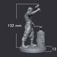 01.jpg Medieval Blacksmith 3D print model